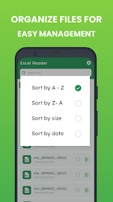 Captura 5 Edit Excel Spreadsheets Reader android