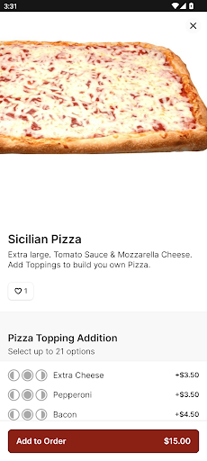 Farmers Pizza Screen 3