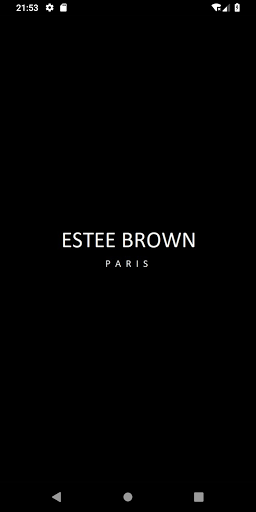 Android application ESTEE BROWN screenshort