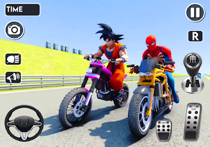 Spider Tricky Bike Stunt Race