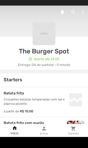 The Burger Spot Screen 2