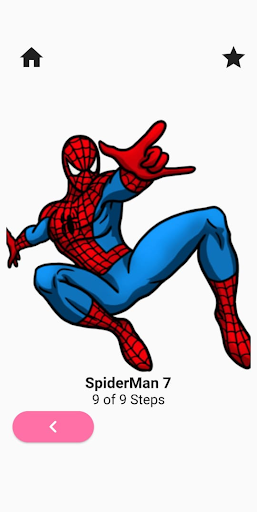 How to draw spider blue