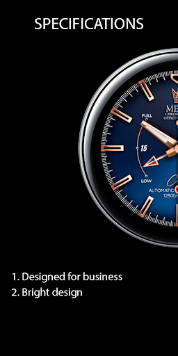 Messa WatchFace BN52 BlueGold