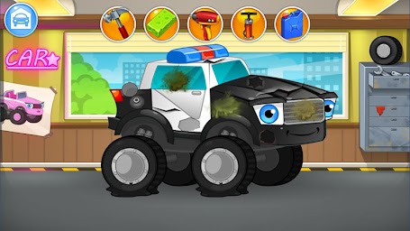 Repair monster trucks