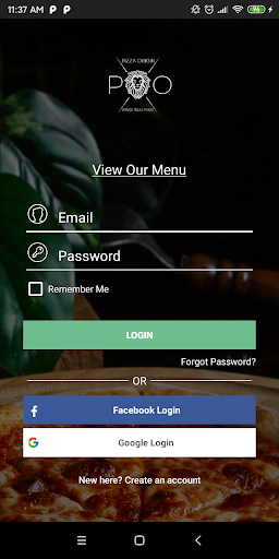Pizza Origin Screen 2