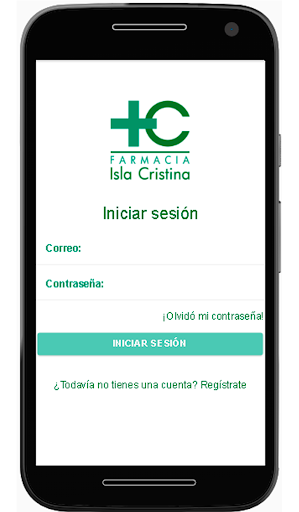 Android application Farmacia Isla Cristina screenshort