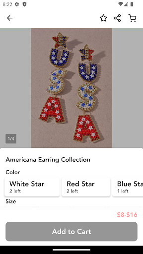 Screenshot of Em+Me Boutique