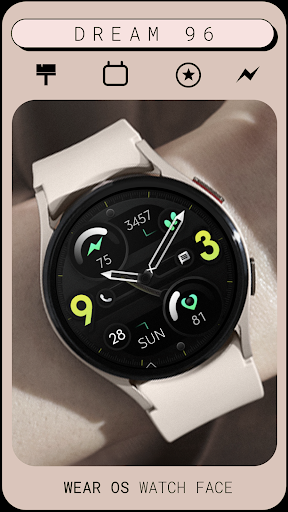 Dream 96 - Modern Watch Face Screen 2
