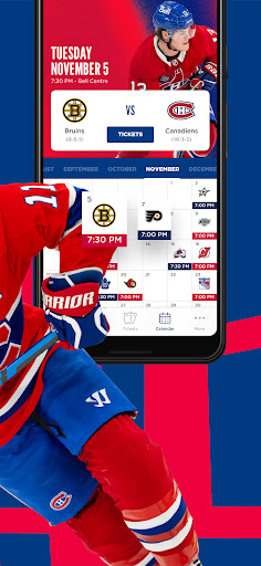 Montréal Canadiens Screenshot 2 - AppWisp.com