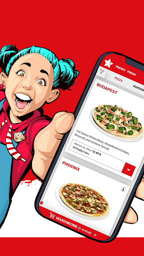 Android application FREDDY FRESH PIZZA screenshort