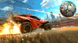 Rocket Car: Car Ball Games - Screenshot 2