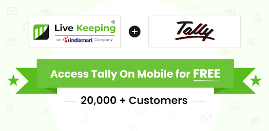 Tally on Mobile: Live Keeping | Tally Mobile App