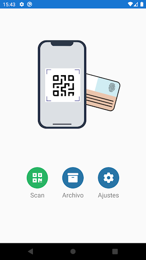 Android application Dni Scan screenshort