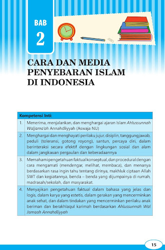 Buku Siswa Ke-NU-an Aswaja Kelas 7 MTs / SMP 2017