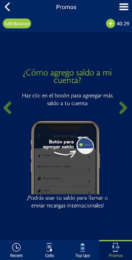 Nopin: TopUps and calls screenshot 5