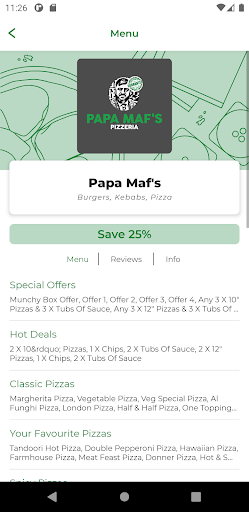 Papa Mafs TS25 Screen 2