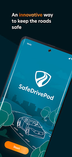 Android application SafeDrivePod screenshort
