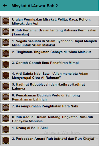 Kitab Miskyat Al Anwar