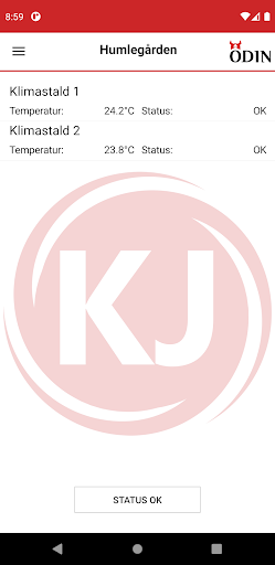 Android application Odin screenshort