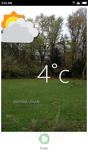 Weather Click Screenshot 4 - AppWisp.com
