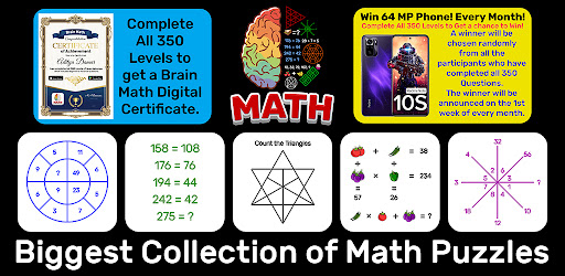 Brain Math: Maths Puzzle Games  screenshots 1