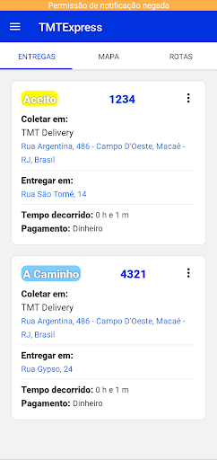 TMT Express Entregador