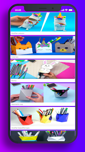 How to make desk organizer Screen 2