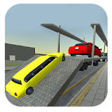 Limo Transporter Truck 3D icon