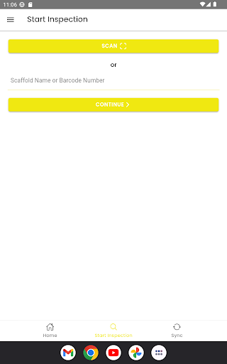Scaff Inspector Screenshot
