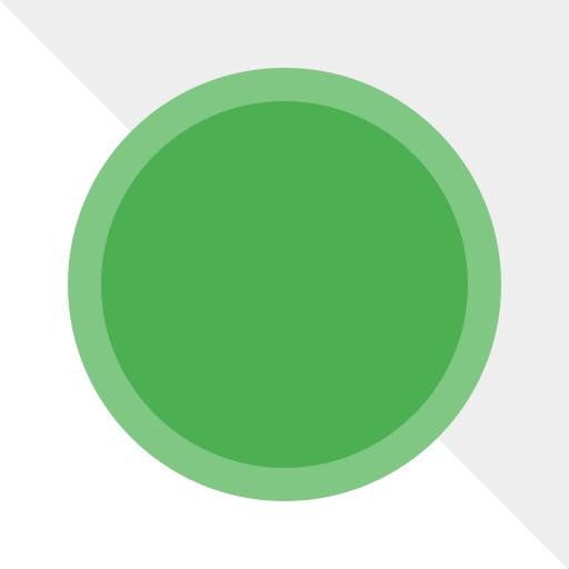 Little Green Button  Icon