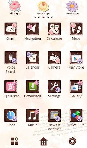 Cute Theme-Floral Cross- Screen 2