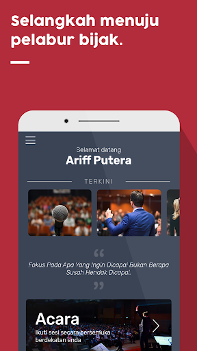 Android application LaburSaham screenshort