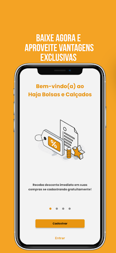 Android application Haja Bolsas e Calçados screenshort