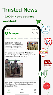 Scooper News: News Around You Screenshot