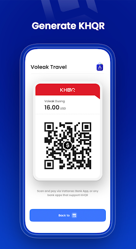 Vattanac Bank Merchant Screen 3