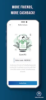 Turbo Recharge Commission App