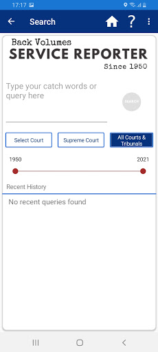 Indian Service Labour Reporter Screen 2