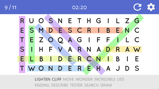 لعبة Word Search Puzzles مهكرة 7