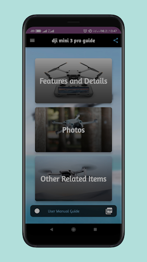 Android application Dji Mini 3 Pro Guide screenshort