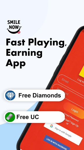 Smile Now - Win Diamonds, UC, credits  Earn Money