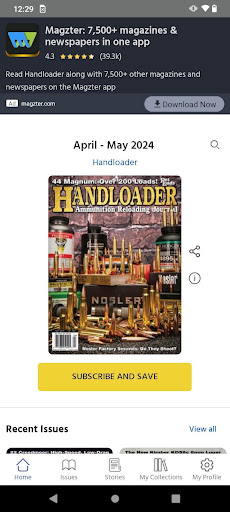 Android application Handloader screenshort