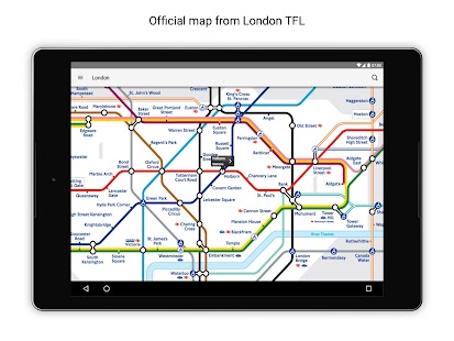 Tube Map London Underground Screenshot