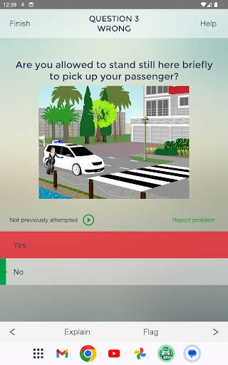 Screenshot of Dutch Caribbean Theory Test