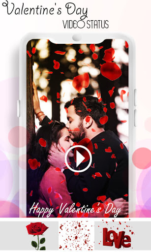 Valentine day Video Status Mak