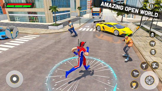 Miami Spider Rope Hero Games  Screenshots 5