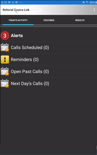 Android application RSL screenshort
