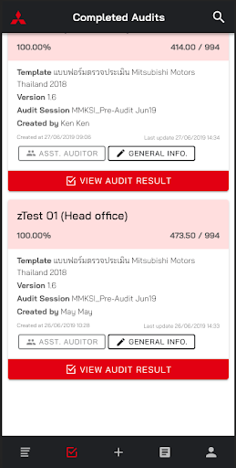MMKSI e-audit DBP Screen 3