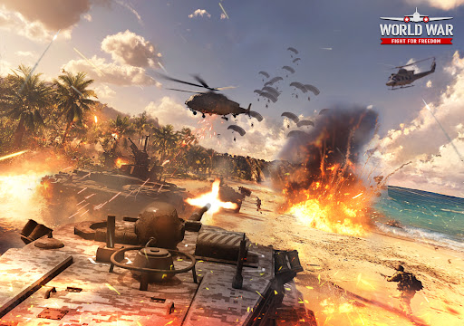 World War: Army Battle FPS 3D - Action - games