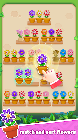 Game screenshot Flower Triple: Sort 3D Match mod apk