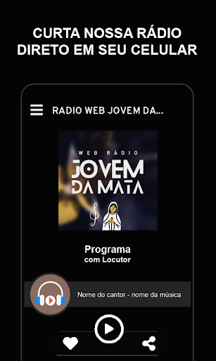 Android application Radio Web Jovem da Mata SJN screenshort